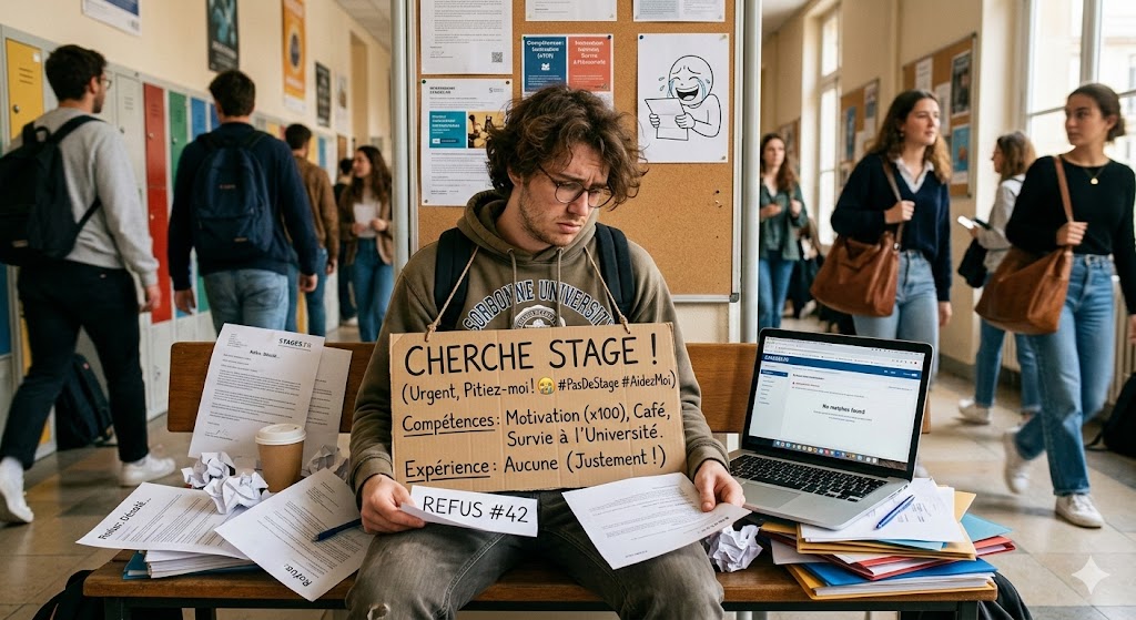 Pourquoi je ne trouve pas de stage